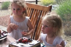 Anniv Emma et Lise, 23 mai 2009